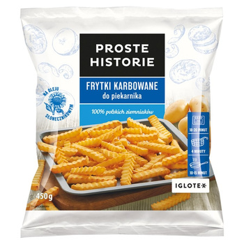 Frytki Karbowane do Piekarnika Proste Historie 450G