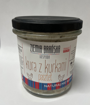 Pasztet Z Kury Z Kurkami 350ml Ziemia Brańska