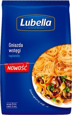 Lubella Makaron gniazda wstęgi