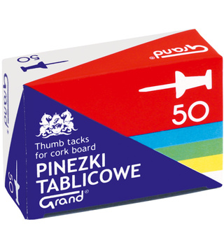 Pinezki Tablicowe 50szt Grand