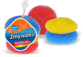 Zmywaki Plastikowe 3 Szt