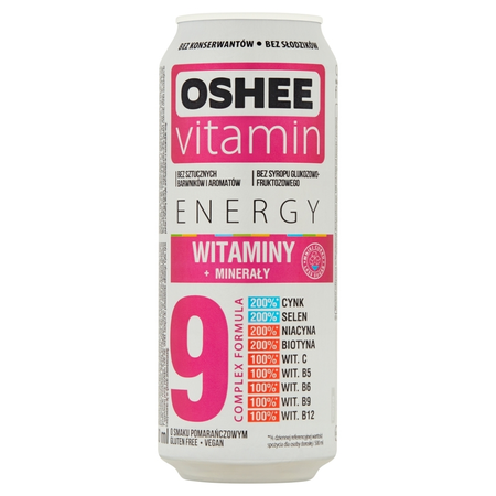 Napój Oshee Vitamin Witaminy + minerały 0,5l