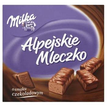 Bombonierka Alpejskie Mleczko  Czekoladowe 330G