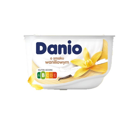 Serek Homogenizowany Danio Waniliowy 130G