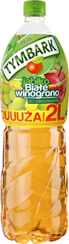 Tymbark Napój Jabłko-Białe Winogrono 2l