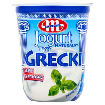 Jogurt Naturalny Grecki Mlekovita 400G