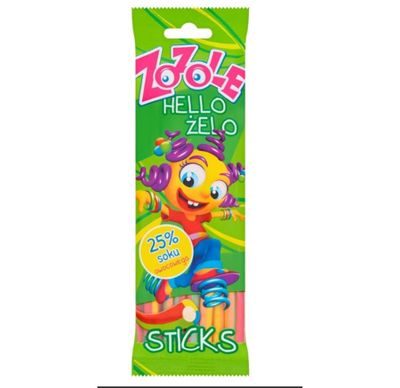 Żelki Zozole Sticks 75G