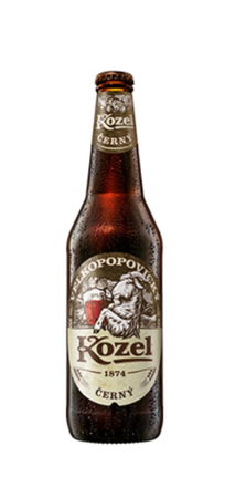 Piwo Kozel Cerny 0,5l but. zw.