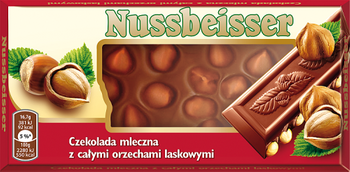 Czekolada Nussbeisser z Orzechami 100G