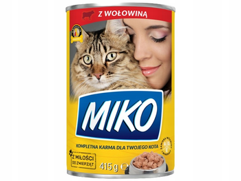 Miko Karma Dla Kota z Wołowiną 415g