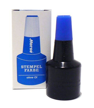 Tusz Do Pieczątek Niebieski Horse