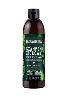 Szampon włosy przetłuszczające się Barwa 250ml Pokrzywa