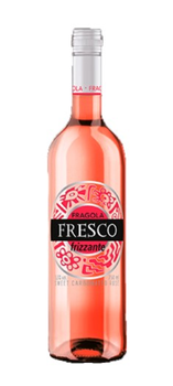 Wino Fresco Frizzante Fragola różowe, słodkie 0,75L