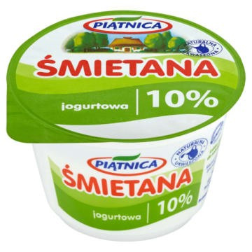 Śmietana 10% Piątnica 200g.