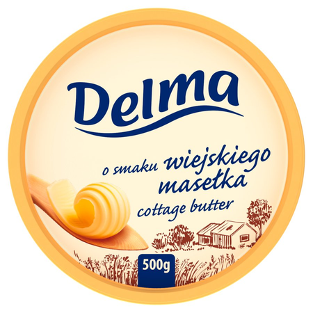 Margaryna Delma Wiejskie Masełko 450G