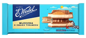 Czekolada Wedel Mleczna Tiramisu 293G