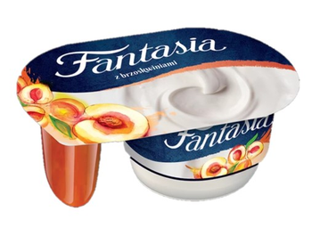 Jogurt Fantasia Brzoskwiniowa 122G