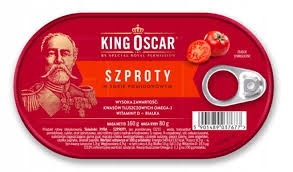 Szprot W Sosie Pomidorowym 160K King Oscar