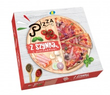 Pizza z Szynką i Pieczarkami Lewiatan 300G