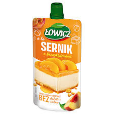 Mus Sernik Z Brzoskwinią  100G Łowicz