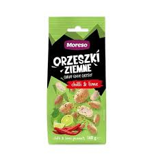 Orzeszki Ziemne Chili&Lime 140g Moreso