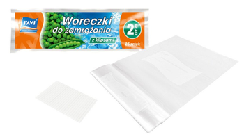 Woreczki Do Zamrazania 2l 25szt