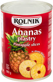 Ananas Plastry 560ML Rolnik