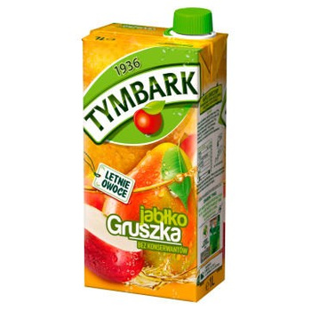 Tymbark Napój Jabłko-Gruszka 1l