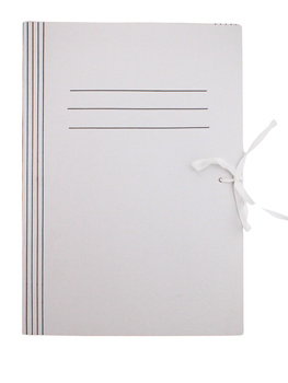 Teczka Wiązana A4 Biała