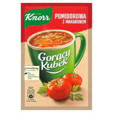 Zupa Gorący Kubek Knorr Pomidorowa z Makaronem 19G