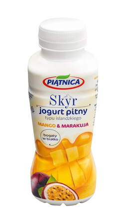 Jogurt Pitny Skyr mango-marak. Piątnica 330ML