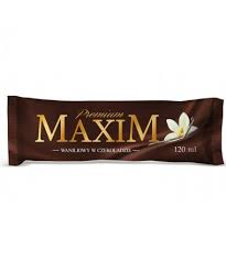 Lody Maxim Waniliowe w Czekoladzie Lewiatan 120ML
