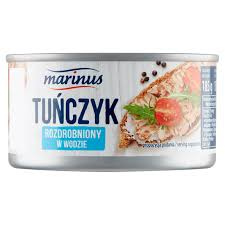 Tuńczyk Rozdrobniony W Wodzie 185G Marinus