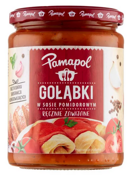 Gołąbki w Sosie Pomidorowym Pamapol 500G