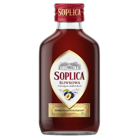 Wódka Soplica Śliwka 28% 0,1L