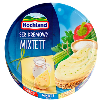 Ser Topiony Hochland Mixtett Krążek 180G