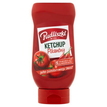 Ketchup Pudliszki Pikantny 480G