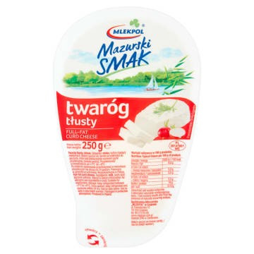 Twaróg Tłusty Mazurski Smak 250G