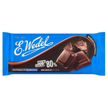 Czekolada Wedel Mocno Gorzka 80% 80G