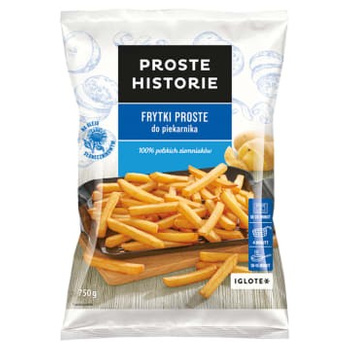 Frytki Proste do Piekarnika Proste Historia 750G