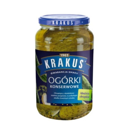 Ogórki Konserwowe Krakus 0,9L