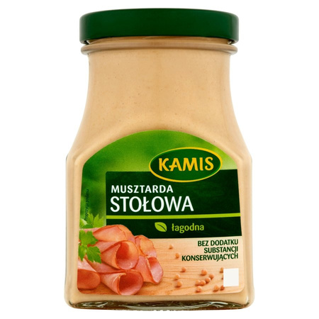 Kamis Musztarda stołowa 185 g