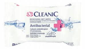 Chusteczki Odświeżające Antybacterial Cleanic