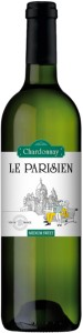 Wino Le Parisien białe, półsłodkie 0,75l