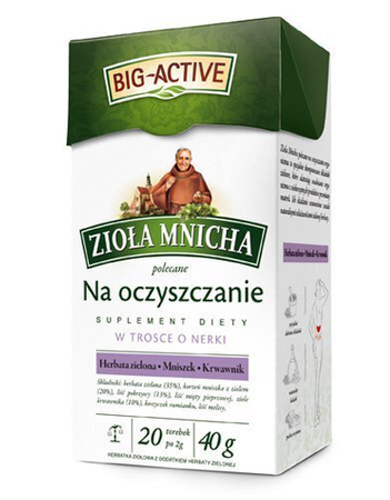 Zioła Mnicha na oczyszczenie 40g.