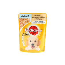 Karma dla Psa Pedigree Junior Kurczak  Saszetka 100G