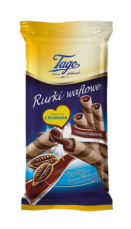 Rurki z Kremem Kakaowym Lewiatan 150G