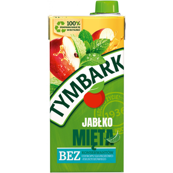 Tymbark Napój Jabłko-Mięta 1L