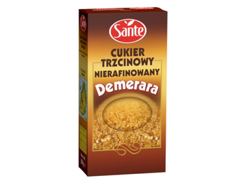 Cukier Trzcinowy Demerara Sante 500G