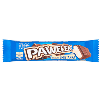 Baton Pawełek Śmietankowy 45G Wedel